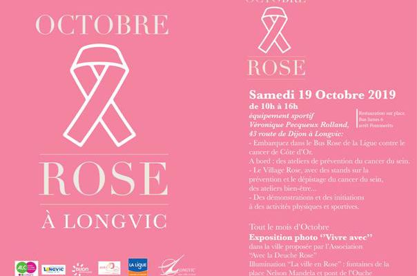 "Octobre Rose à  Longvic" - Samedi 19 octobre 2019