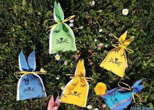 Petits lapins de Pâques