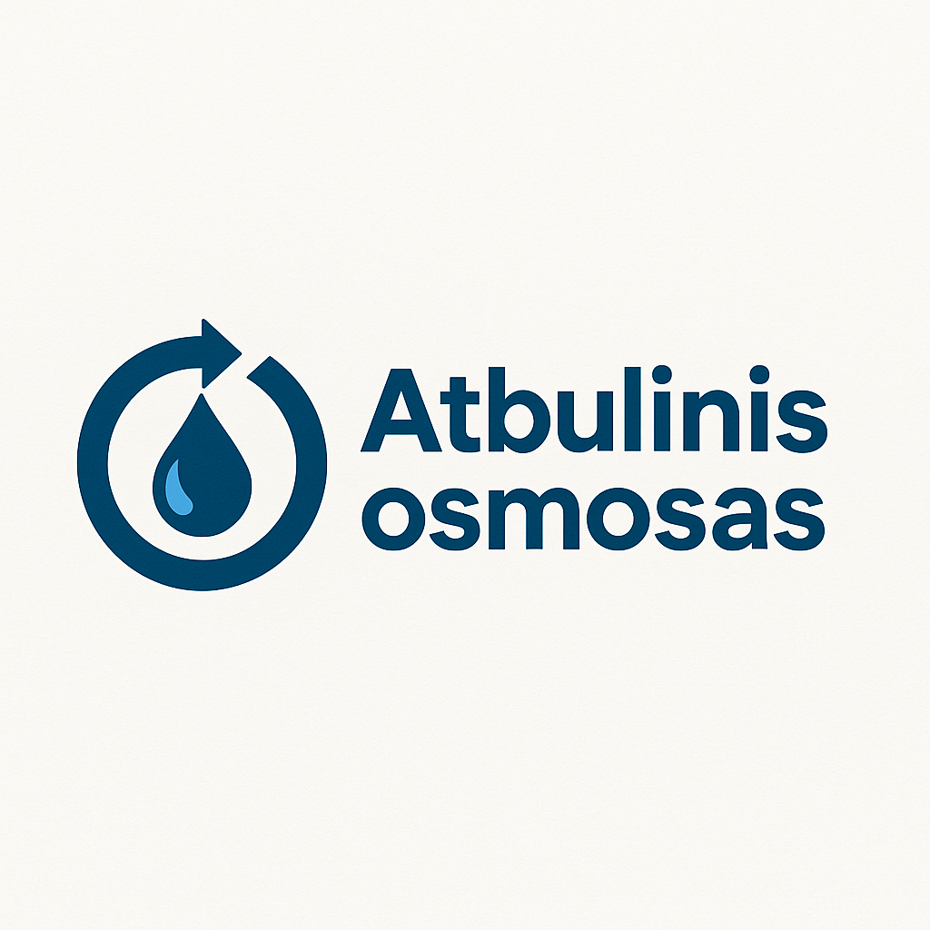atbulinio osmoso paskirtis