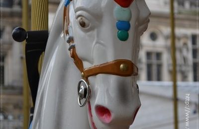 Les chevaux de l'Hôtel de Ville