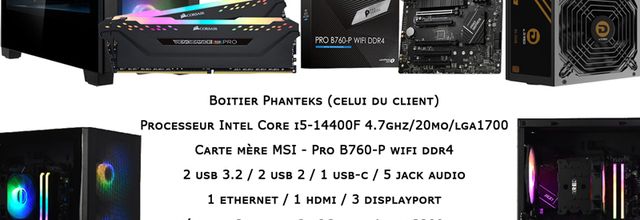 Marcoservices dépannage informatique Langon : PC Gaming