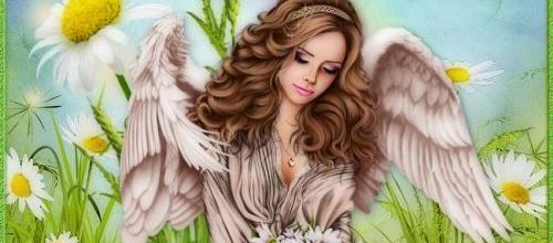  L'ange aux marguerites...