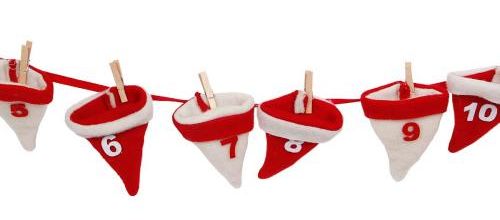 Calendrier de l'avent du positif