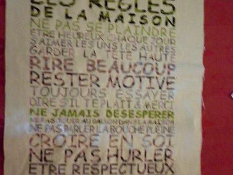 Les règles de la maison