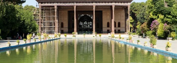 Le Palais des 40 colonnes Chehel Sotun, Ispahan