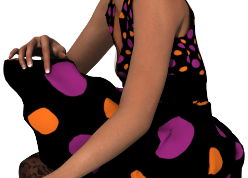 Tube de fillette sorcière pour Halloween (image)
