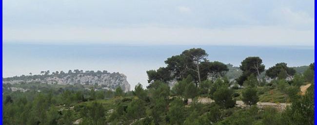 Calanques le belvédère d'En Vau