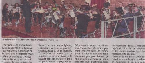 Concert de Printemps le 14 avril 2018 