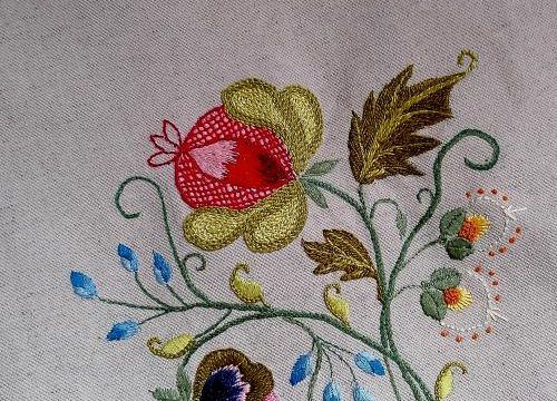broderie crewel
