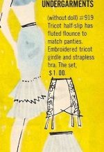 Barbie Vintage : Fashion Undergarments - Lingerie Pak