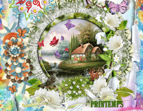 PAYSAGE PAPILLONS DECOS
