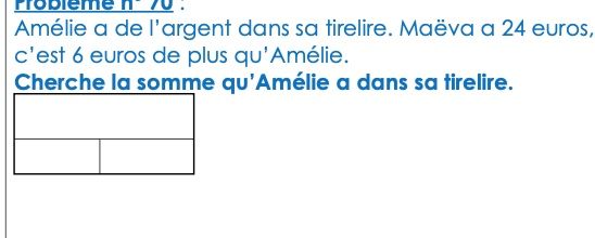 Différenciation niveau CP : Problèmes adaptés n°69 à 71