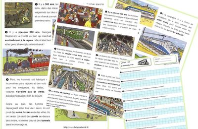 Documentaire : le train (Ce1)