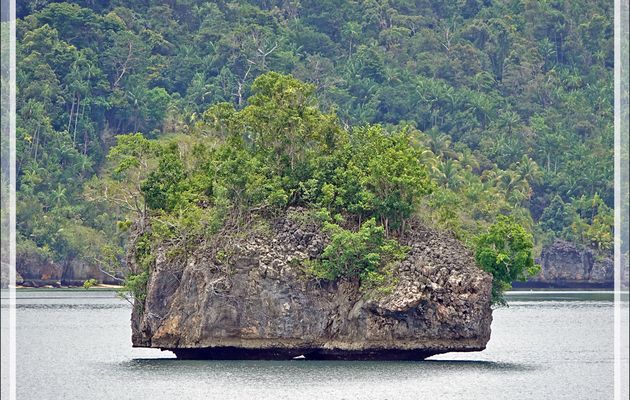 28 septembre 2022, après-midi : le Soléal va se positionner, lors d'une courte navigation le long de la côte, pour la balade en Zodiac -Triton Bay - Papua Barat - Papouasie - Indonésie
