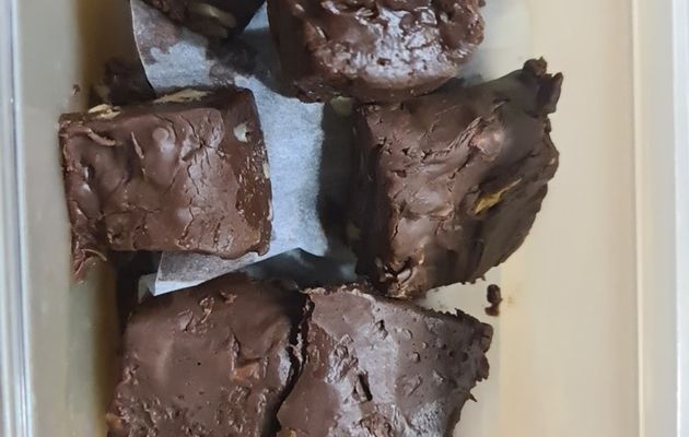Fudges chocolat noir/noix