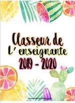 Classeur de l'enseignant 2019 2020 en mode TROPICAL