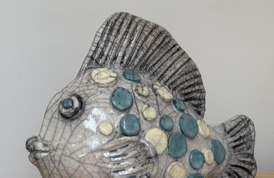 PETIT POISSON RAKU 