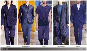 mode fashion blue electric