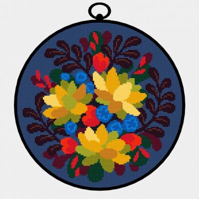 Broderie médaillon 262