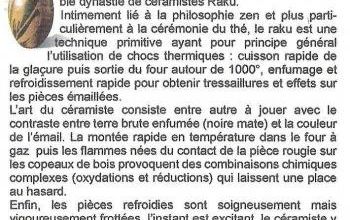 Qu'est ce que le Raku?