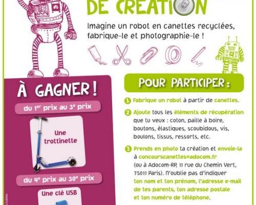 Concours dessin recyclage