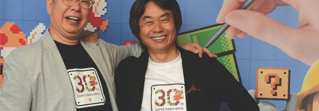 30e anniversaire de Super Mario : M. Miyamoto et M. Tezuka parlent des origines et anecdotes de la saga