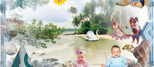 CREA ENFANTS A LA PLAGE