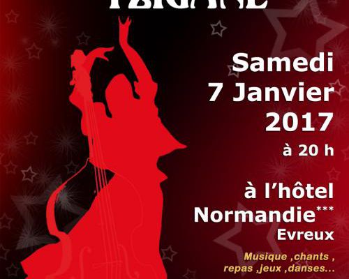 GRANDE SOIREE TZIGANE Samedi 7 Janvier 2017 à 20h