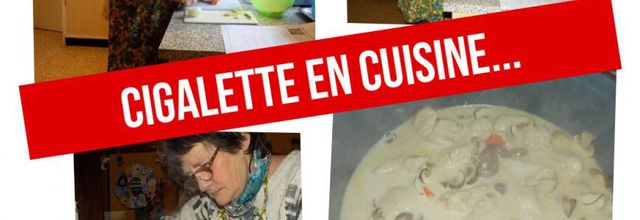 Cigalette en cuisine