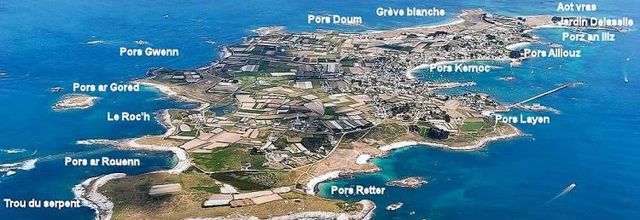 Ile de Batz . Découverte