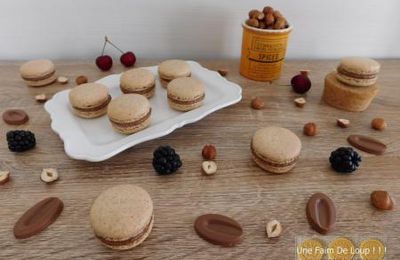 Macarons à la noisette