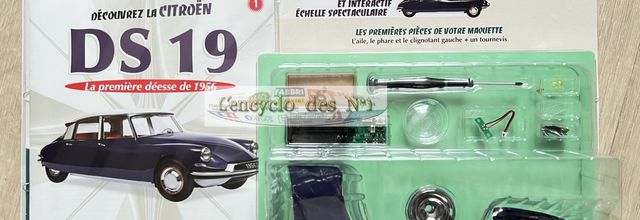 N° 1  Assemblez la Citroen DS 19 - Lancement