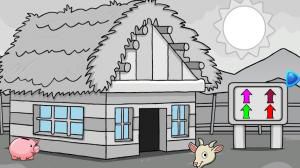 Help the hungry cow and goat
