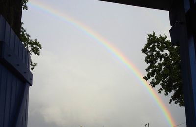 EB - Petit bonheur du matin : un arc-en-ciel...