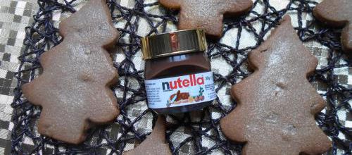 Mes sapins au nutella et pépites de chocolat