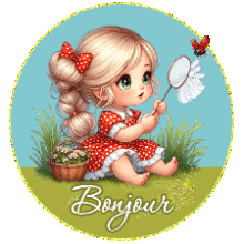 gif animé, blinkie,BONJOUR