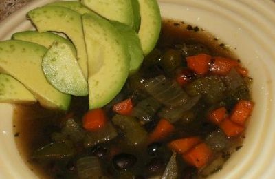 Black Bean-Vegetable Soup