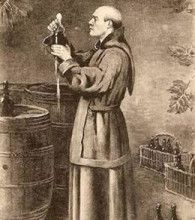 Champagne pour Dom Pérignon 