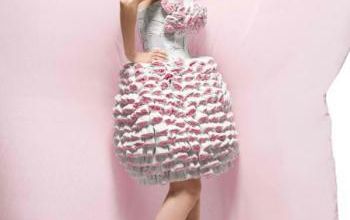 fashion paper dress