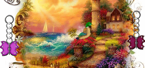 PAYSAGE AUTOMNE ANIMAIX DECO