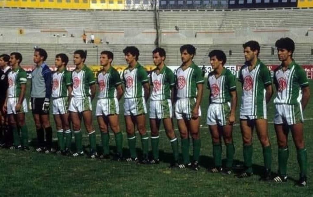 1985 au Mexique Tournoi Amical Corée du Sud 2 - Algérie 0 Tournoi amical au Mexique