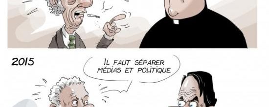 Il faut donc séparer les Eglises, l'Etat... et les médias
