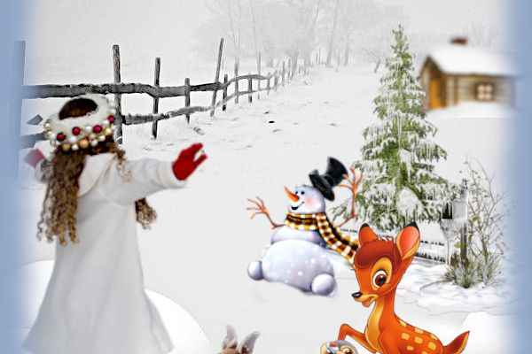 Créas hiver pour Capucine