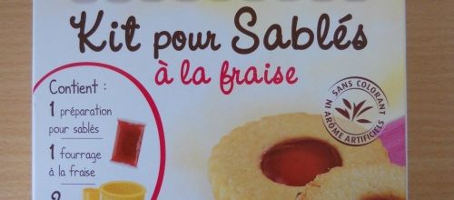 Kit pour sablés à la fraise - Vahiné
