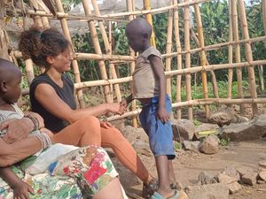 4 semaines et demie à Rubona