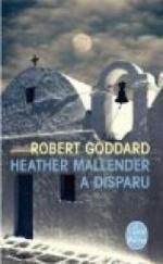 Un livre à lire : "Heather Mallender a disparu" de Robert Goddard...