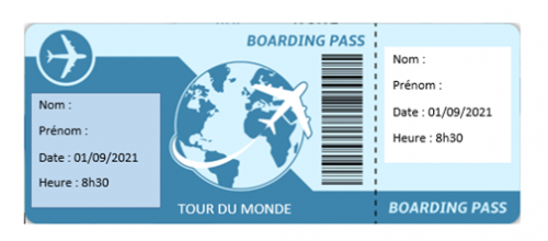 Carte d'embarquement