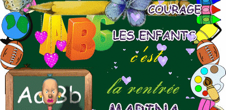 BON COURAGE POUR LA RENTREE 