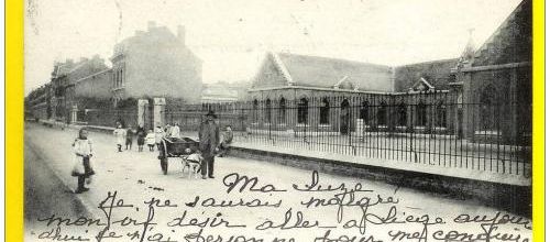 Angleur - l'école libre - vue écrite en 1903