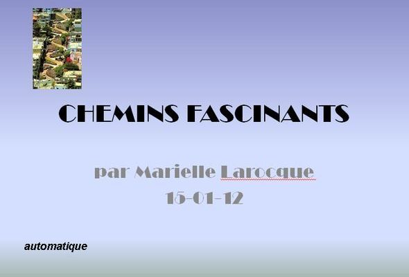Les chemins fascinants (PPS)